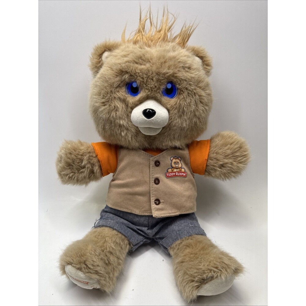 Teddy Ruxpin 2017 Plush Talking Animated Story Teller Bluetooth Bear LCD Eyes